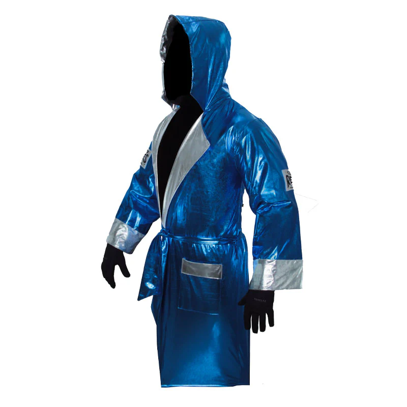 Bata Cleto Reyes "Silver Skin" con capucha, en licra - Image 2