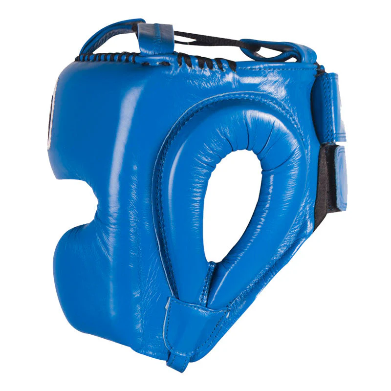 Protector de cabeza Cleto Reyes con pómulos en piel de res - Image 11