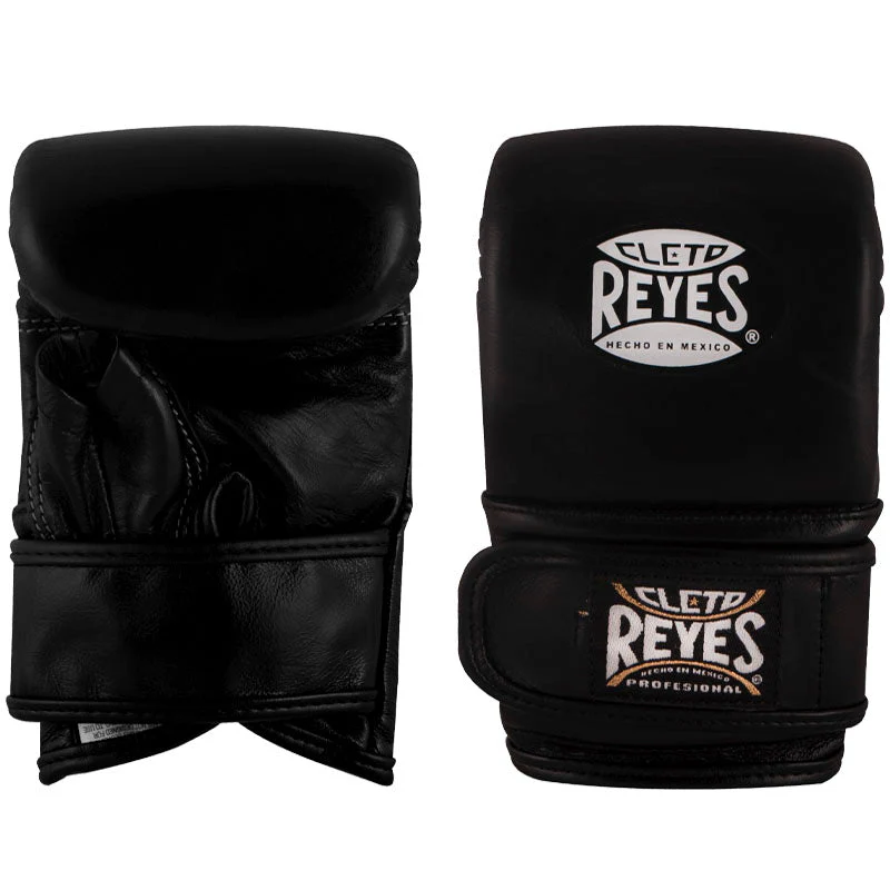 Guanteletas Cleto Reyes con cierre de contacto en piel de res - Image 3