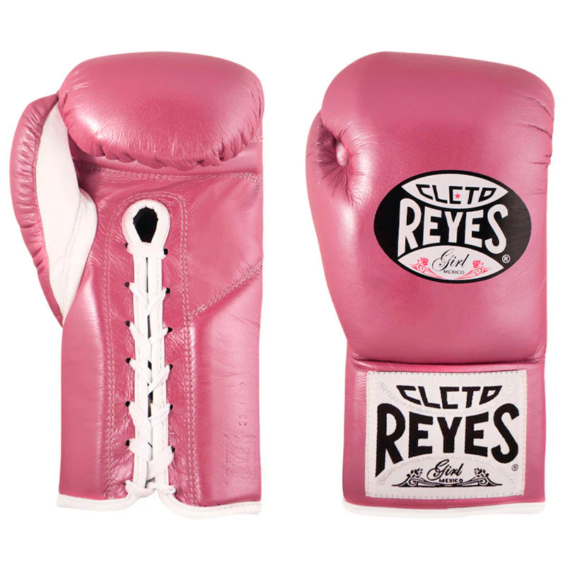 Guantes Cleto Reyes "Girl" oficiales de pelea en piel de res - Image 2