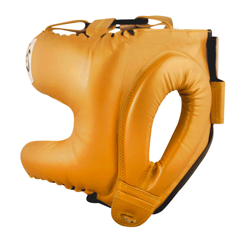 Protector de cabeza Cleto Reyes con barra de nylon V en piel - Image 20