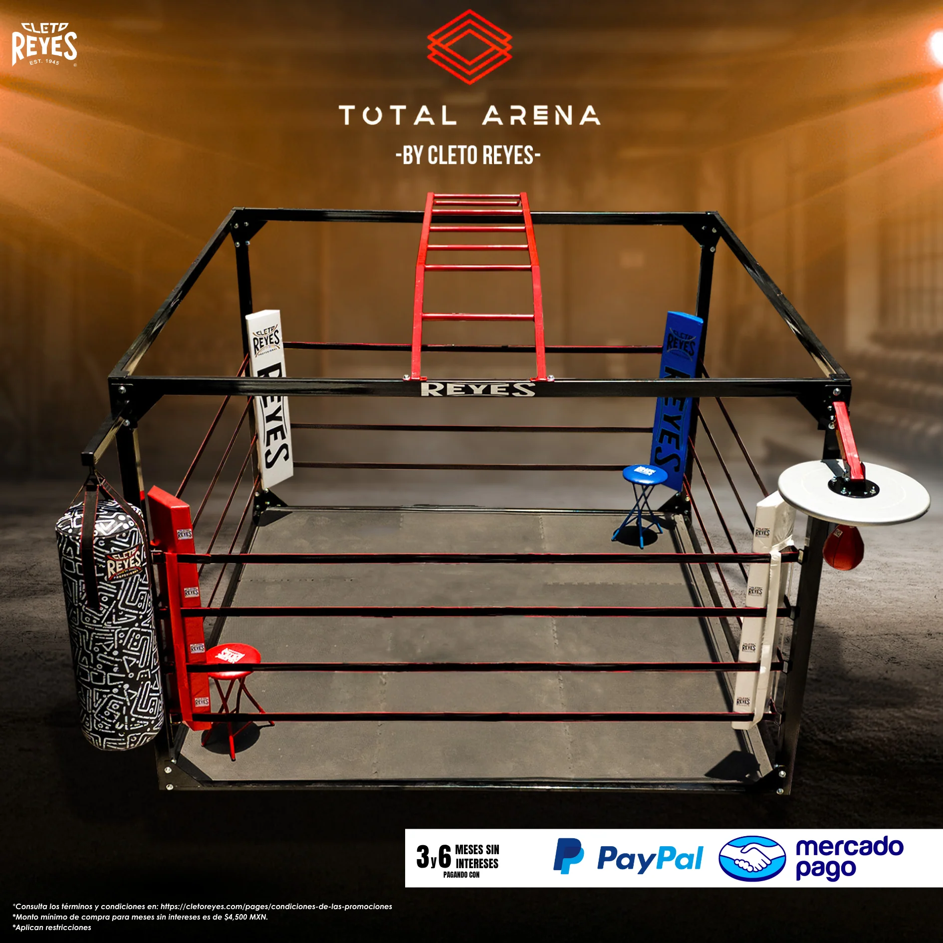 Ring "Total Arena" Cubo